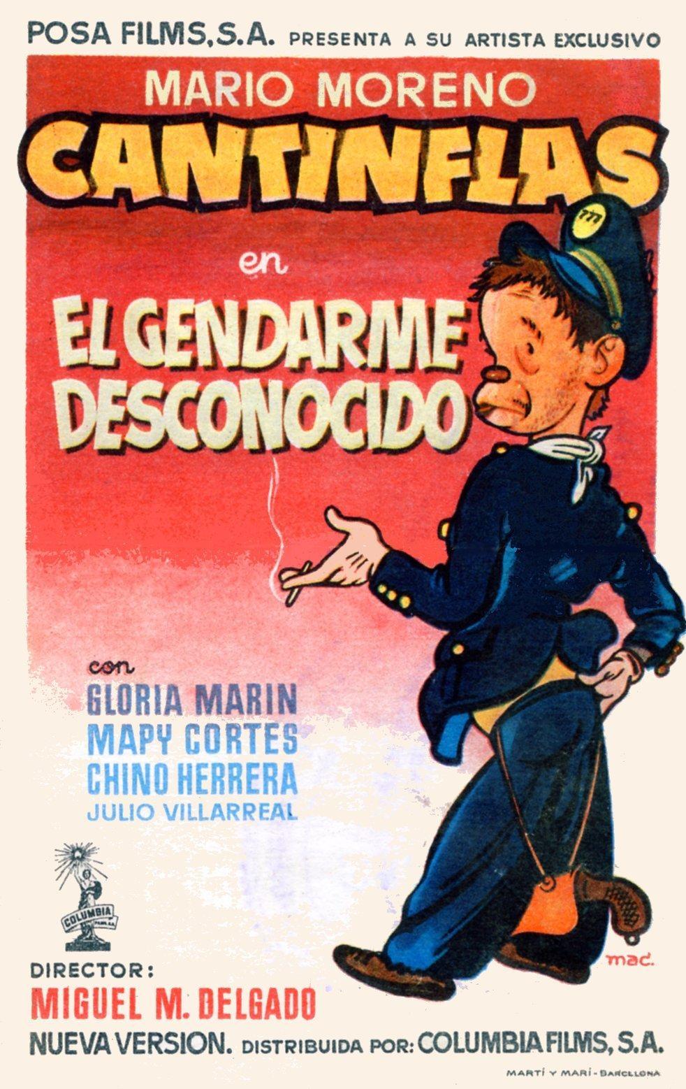 Постер фильма gendarme desconocido