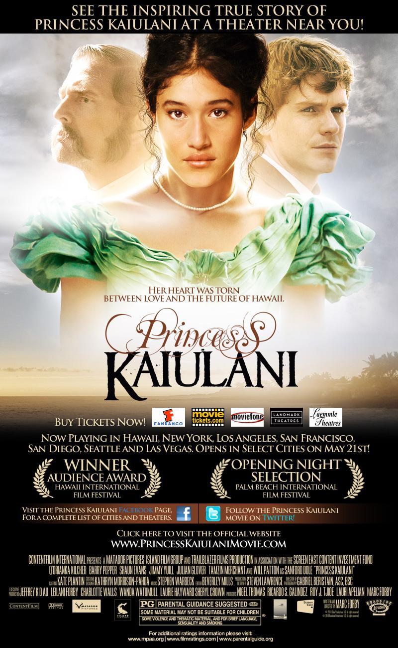 Постер фильма Принцесса Каулани | Princess Ka'iulani