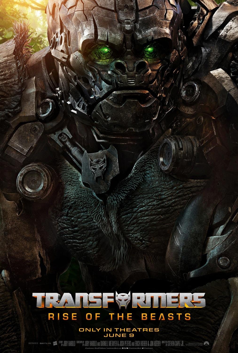 Постер фильма Трансформеры: Восхождение Звероботов | Transformers: Rise of the Beasts
