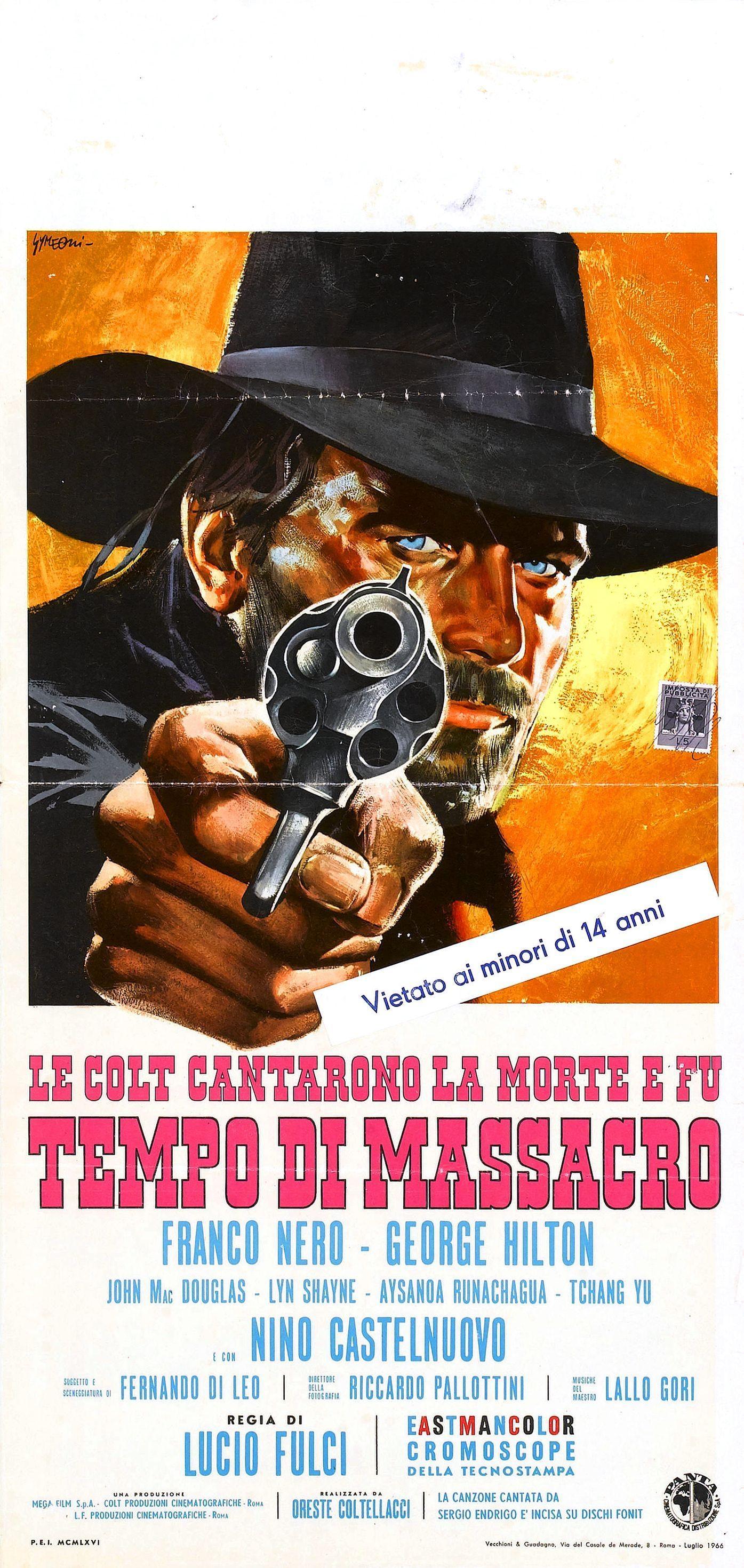 Постер фильма Кольт пропел о смерти | Tempo di massacro