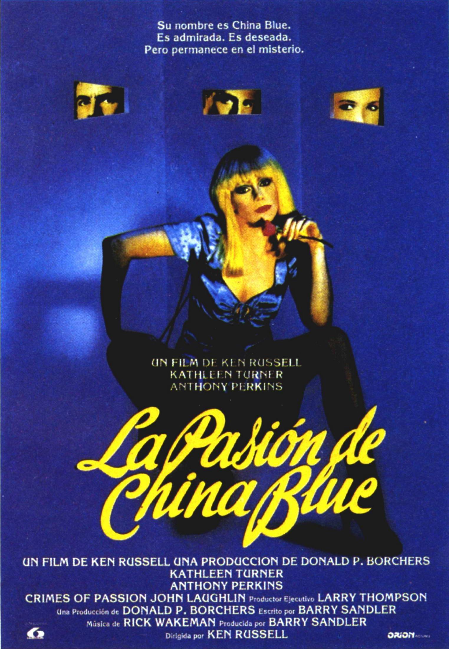 Постер фильма Голубая китаянка | Crimes of Passion