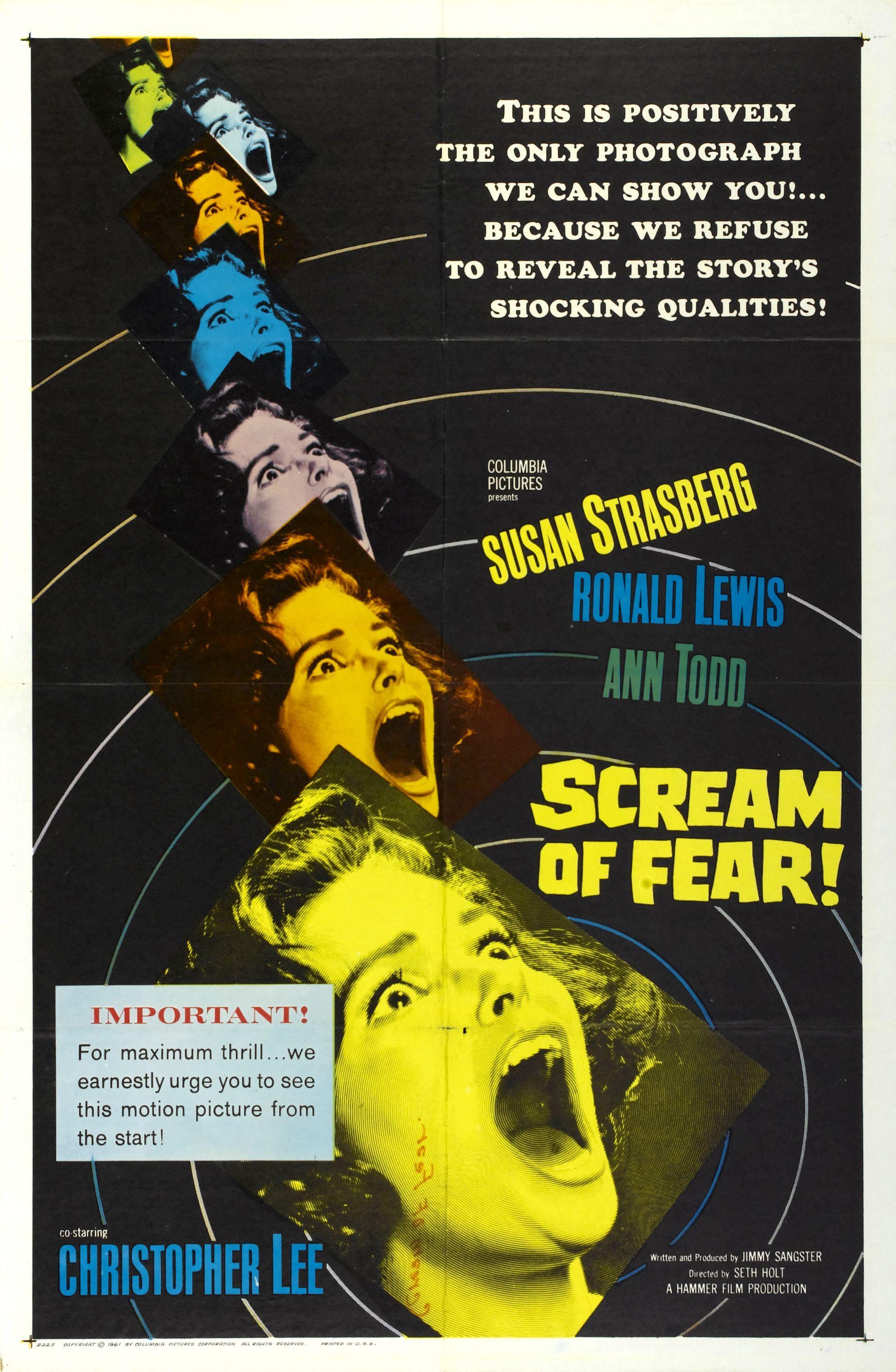 Постер фильма Вкус страха | Taste of Fear