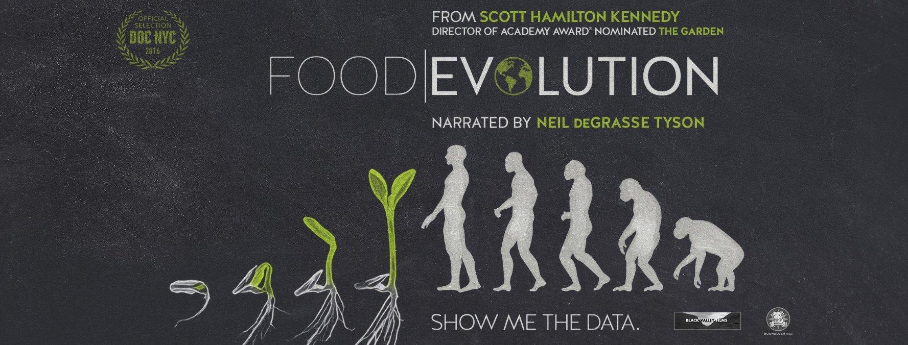 Постер фильма Food Evolution 