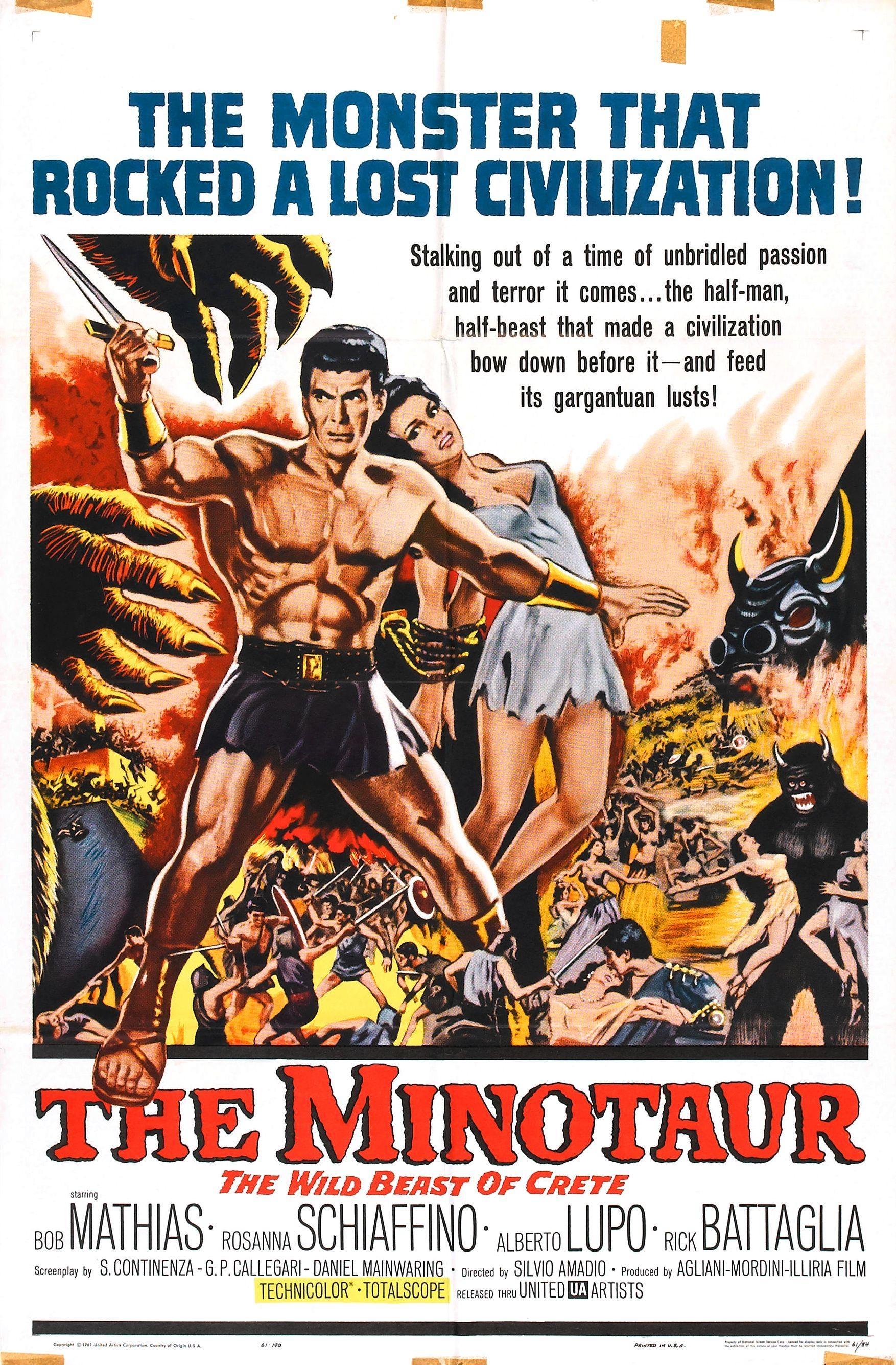 Постер фильма Teseo contro il minotauro