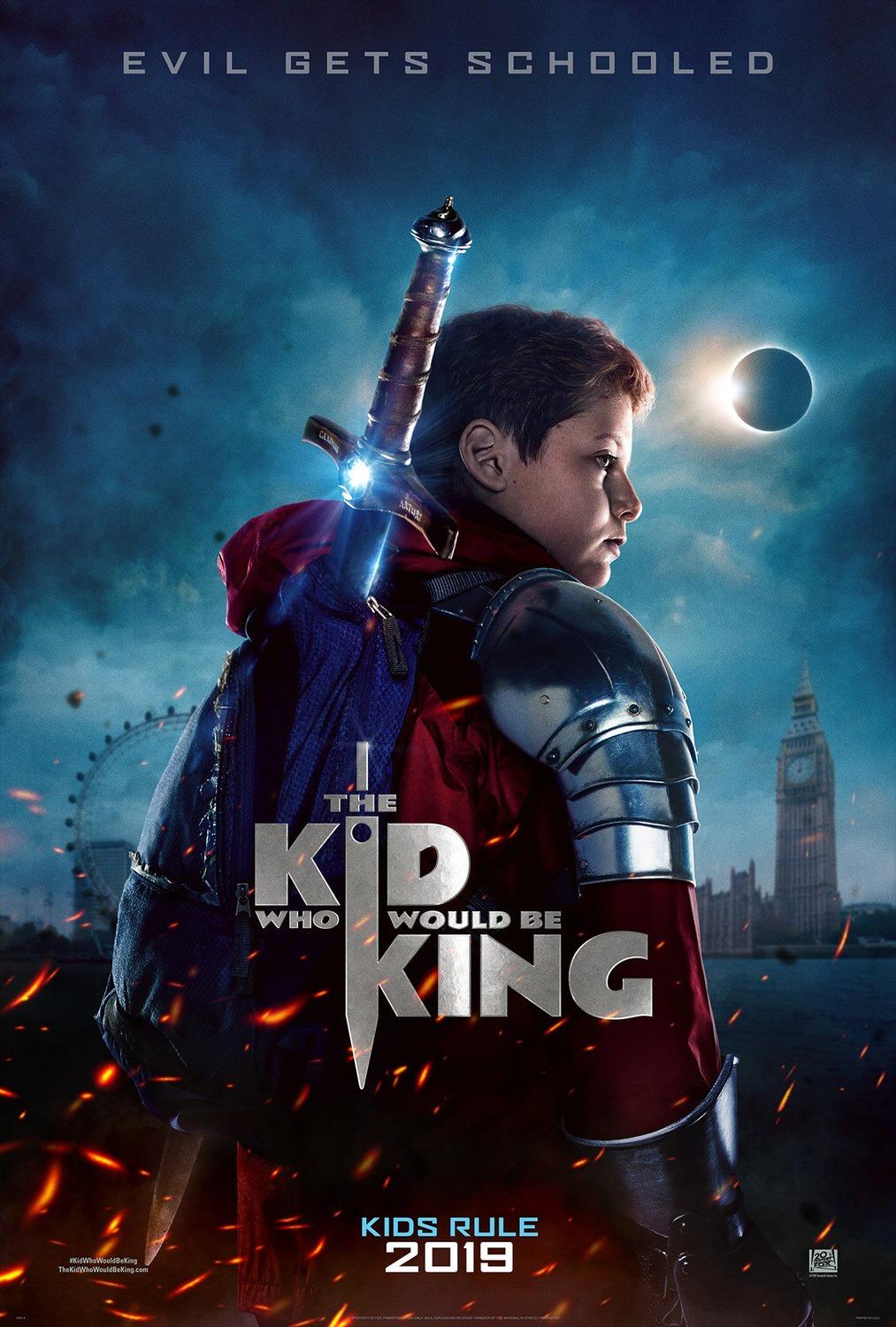 Постер фильма Рожденный стать королем | The Kid Who Would Be King 