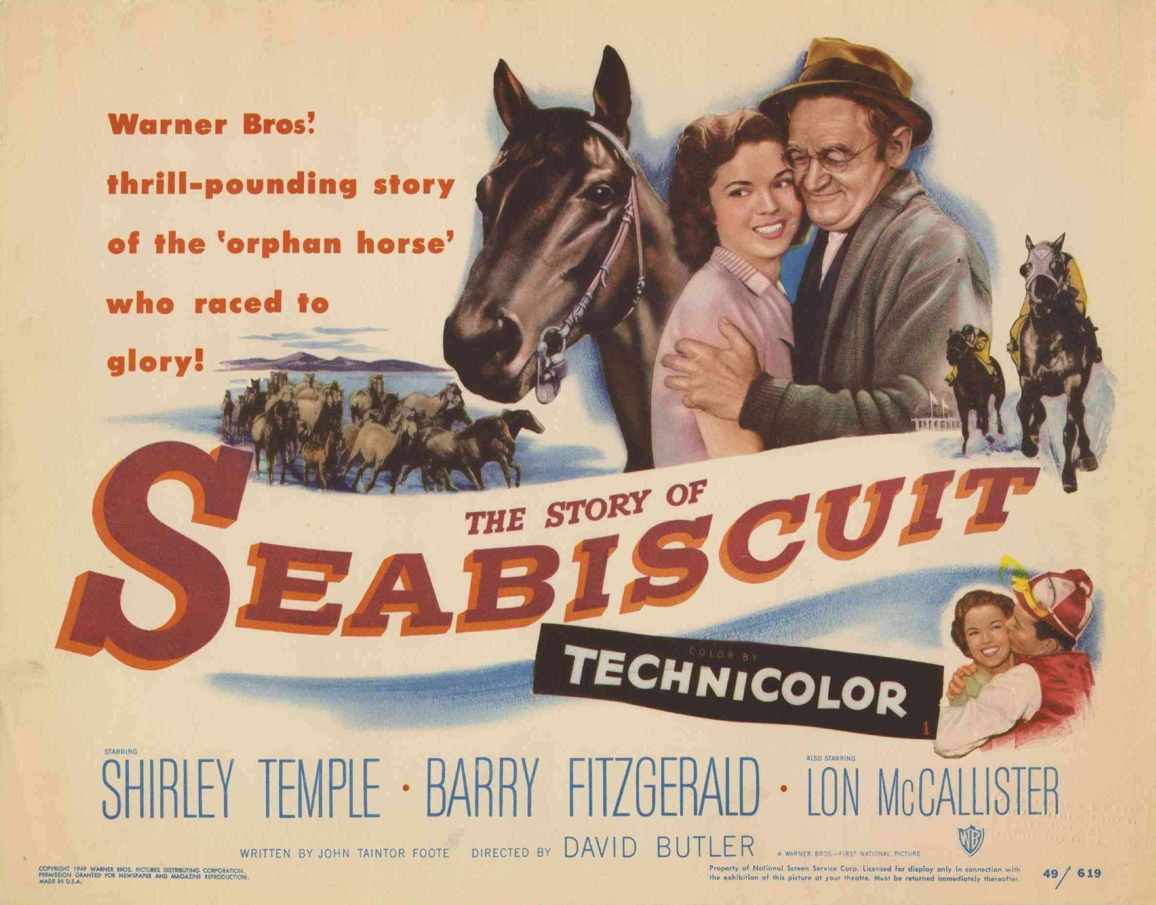 Постер фильма Story of Seabiscuit