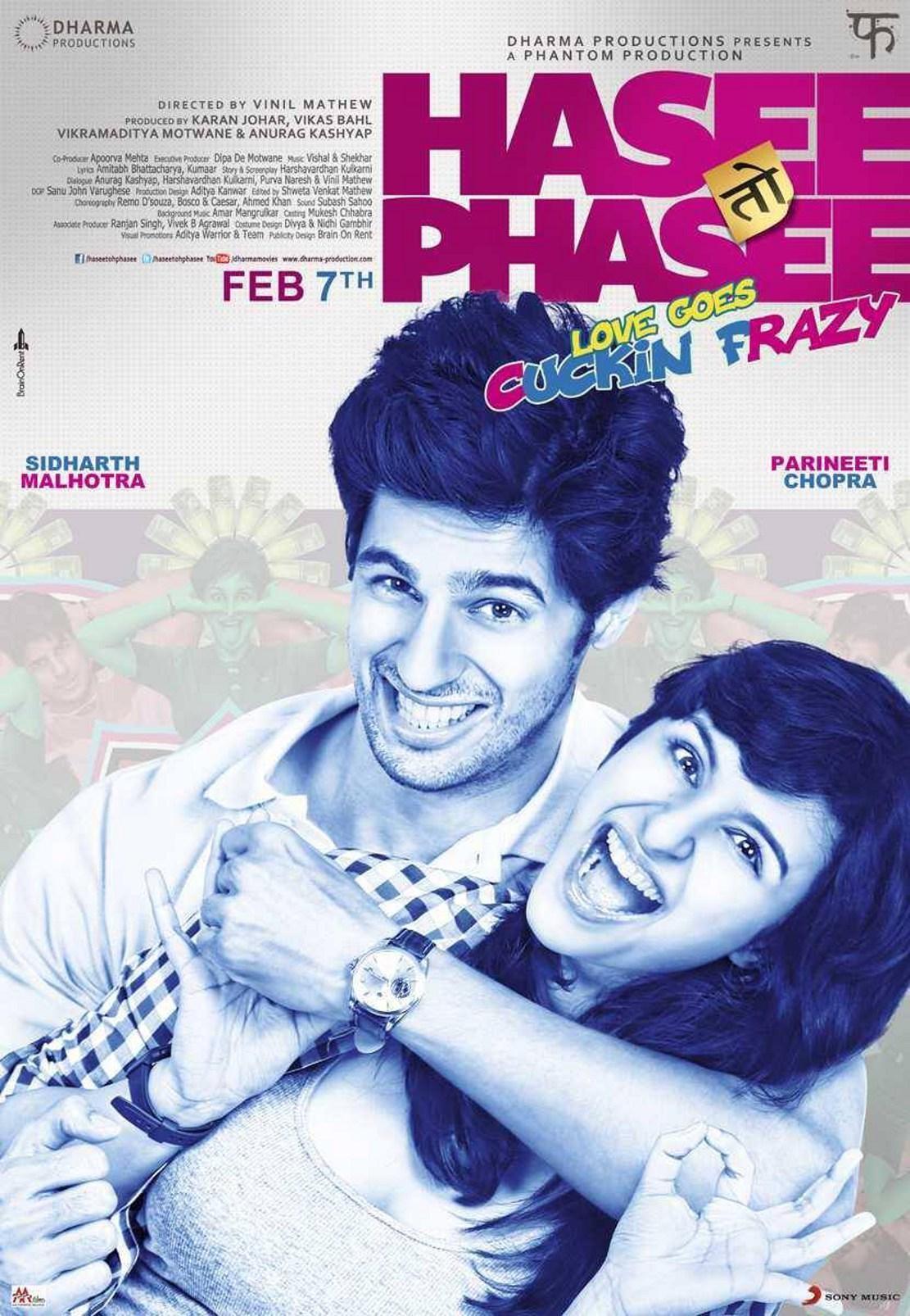 Постер фильма Она улыбается, она в западне! | Hasee Toh Phasee