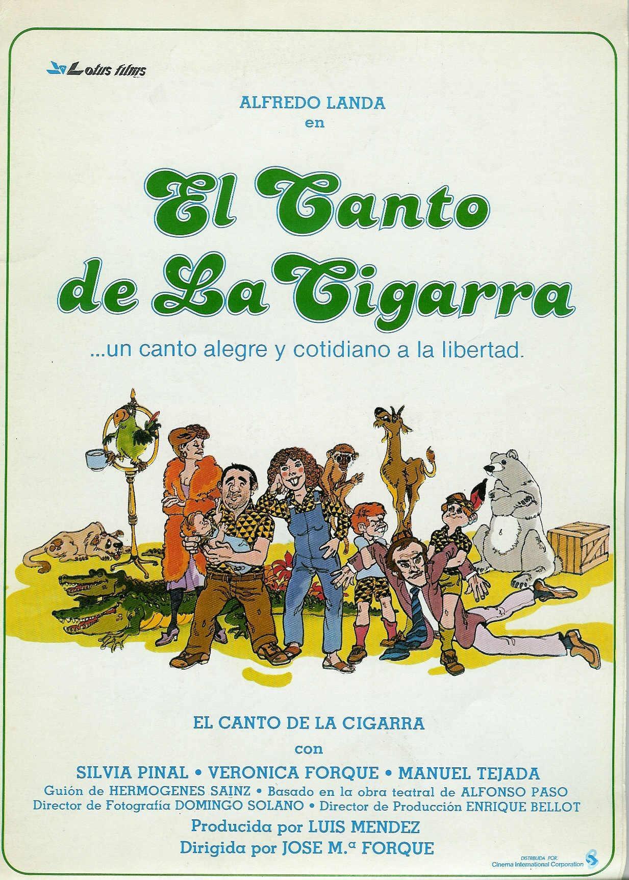 Постер фильма canto de la cigarra
