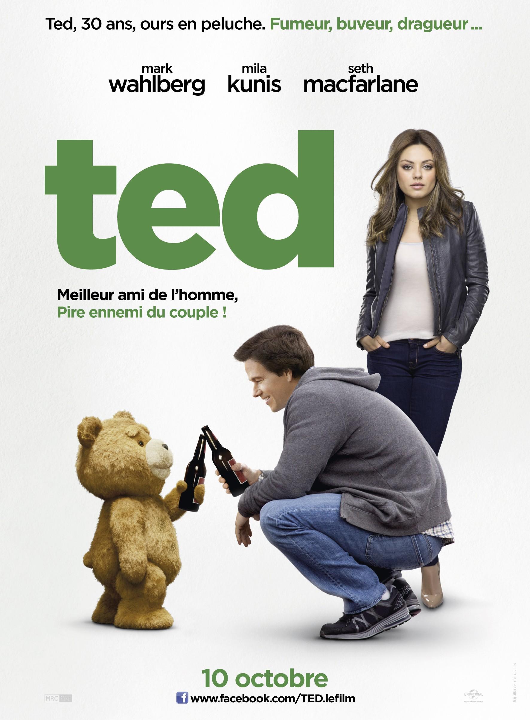 Постер фильма Третий лишний | Ted