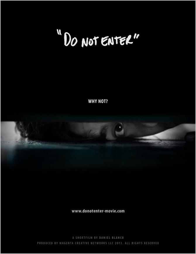 Постер фильма Do Not Enter