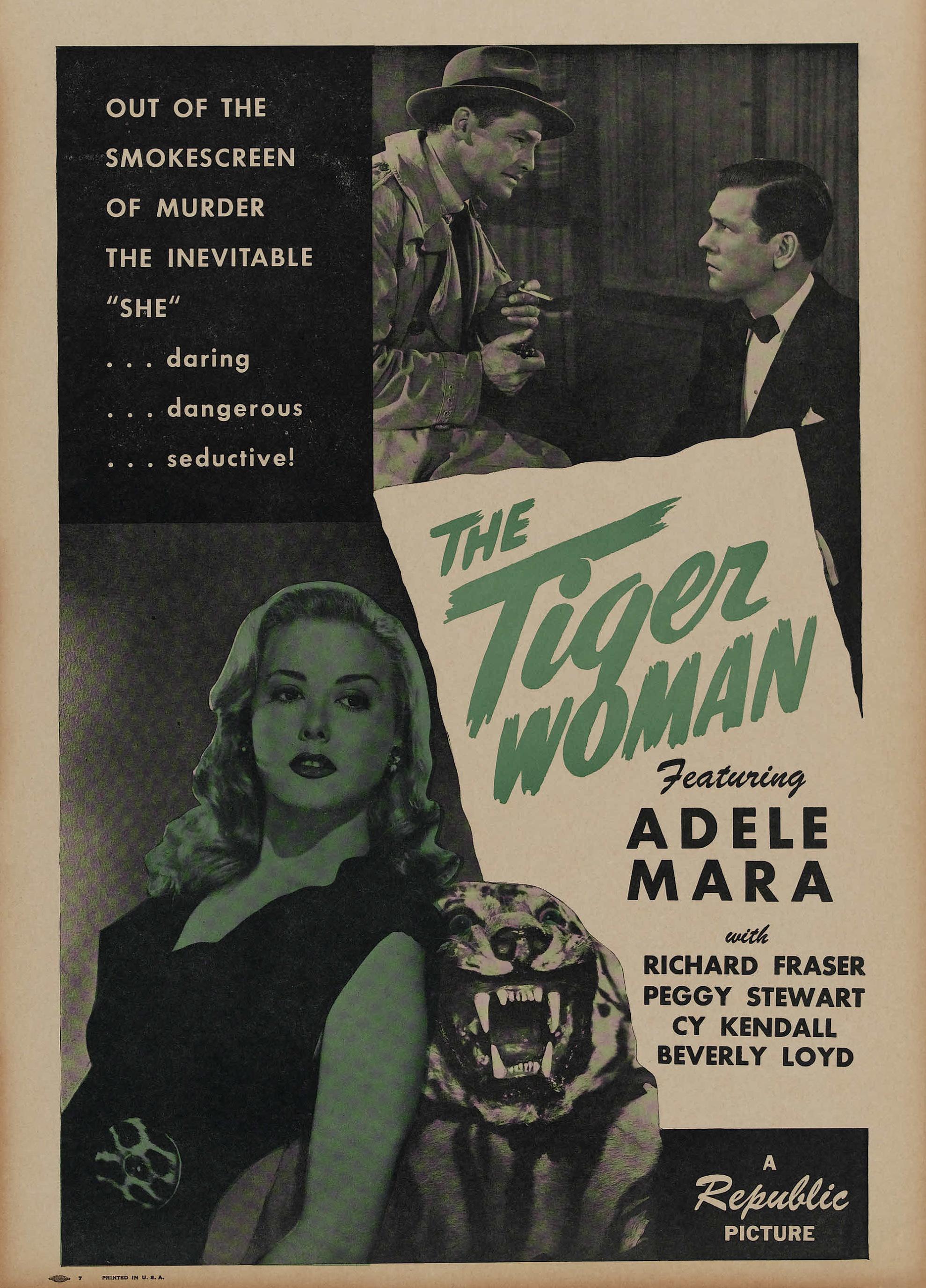 Постер фильма Tiger Woman