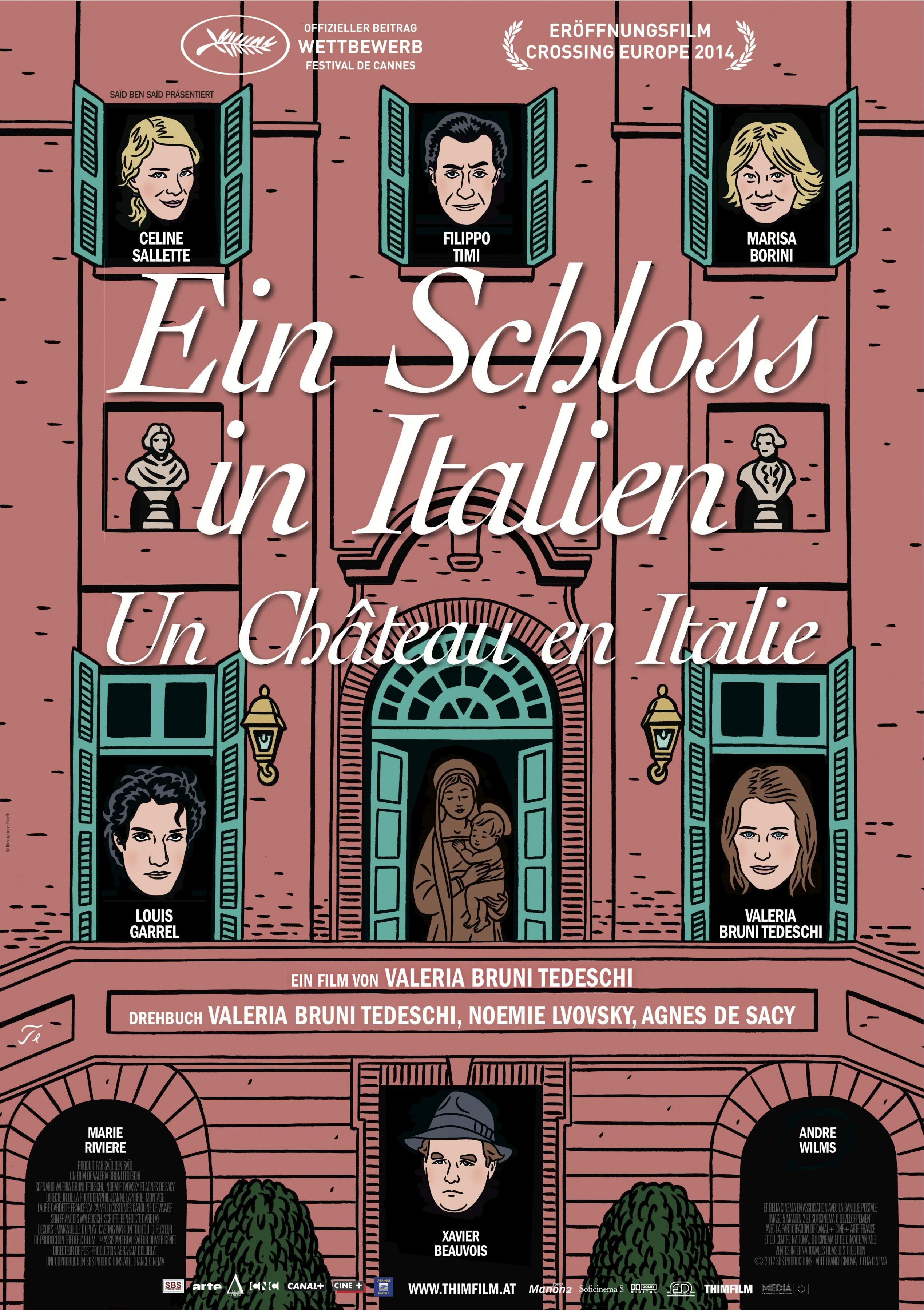 Постер фильма Замок в Италии | château en Italie
