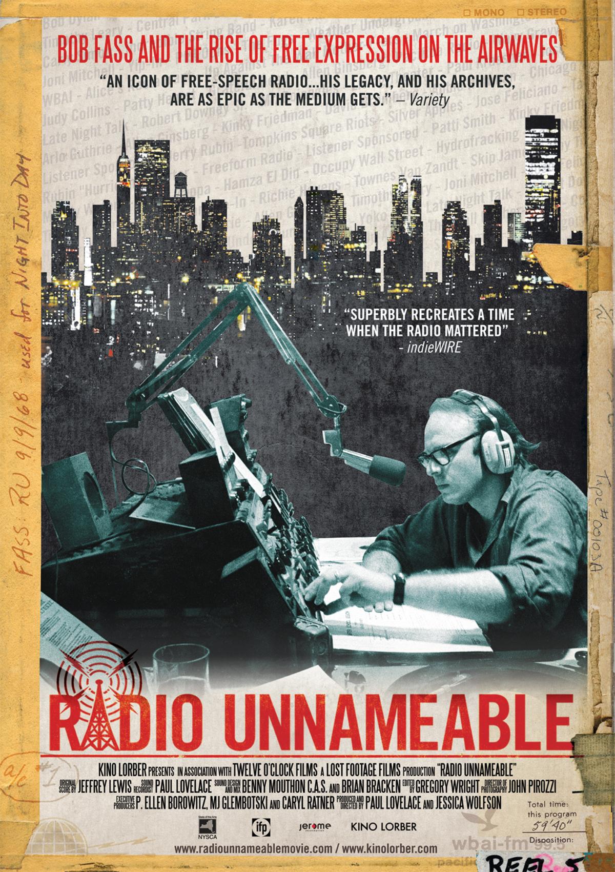 Постер фильма Radio Unnameable