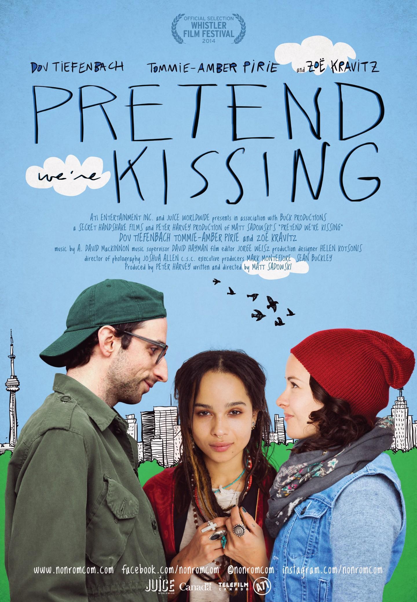 Постер фильма Pretend We're Kissing