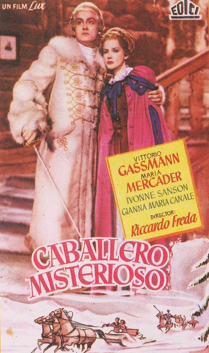 Постер фильма cavaliere misterioso