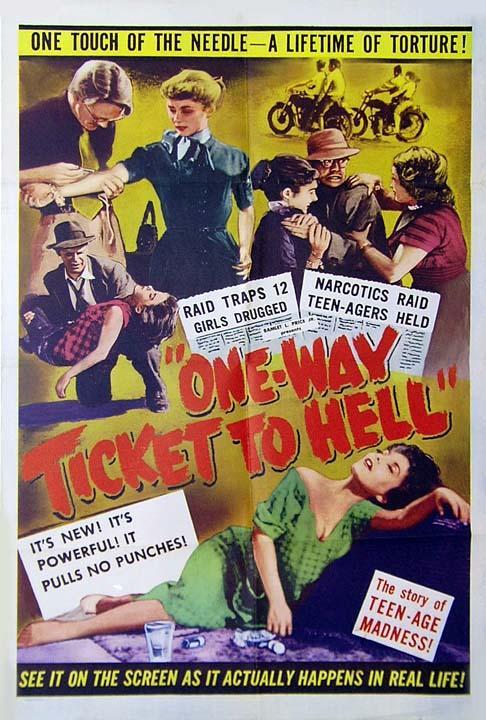 Постер фильма One Way Ticket to Hell