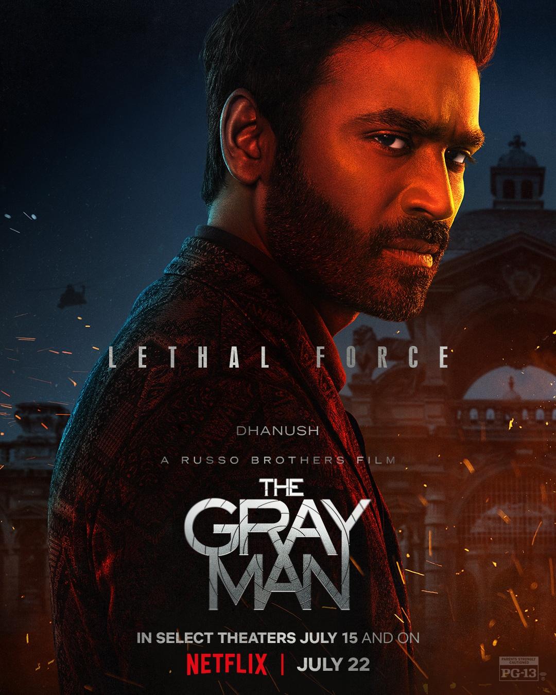 Постер фильма Серый человек | The Gray Man