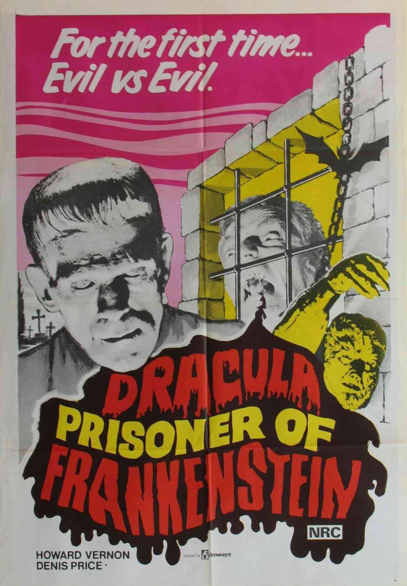 Постер фильма Drácula contra Frankenstein