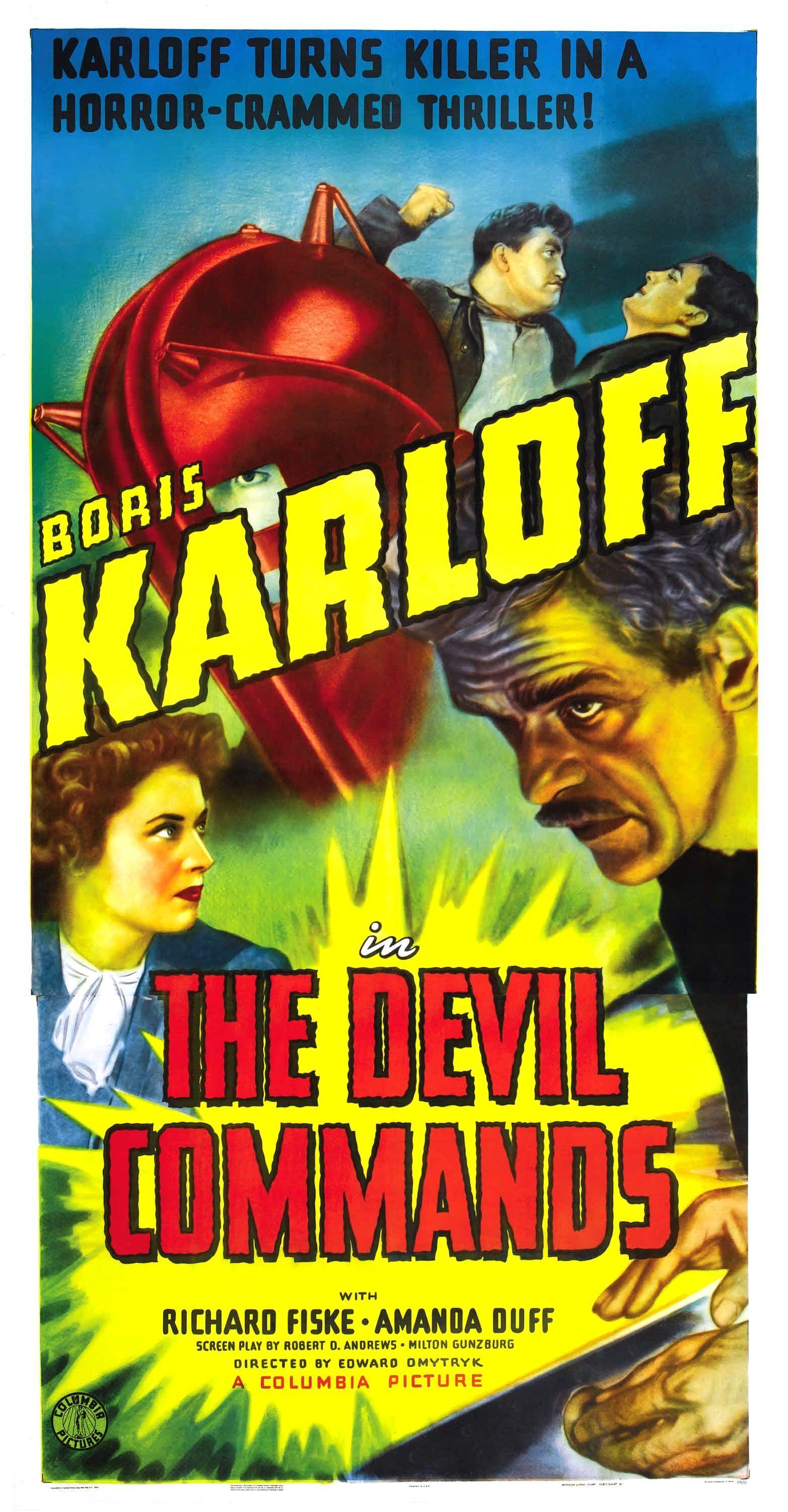 Постер фильма Команды дьявола | Devil Commands