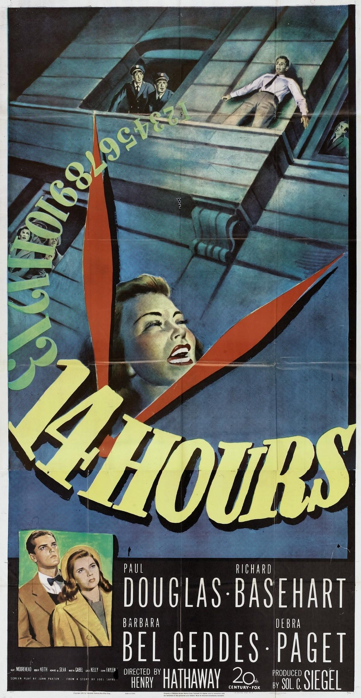 Постер фильма Четырнадцать часов | Fourteen Hours