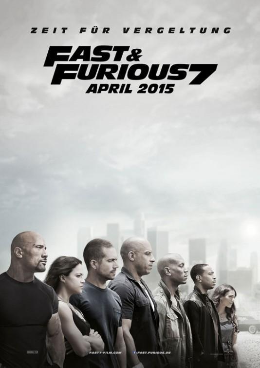 Постер фильма Форсаж 7 | Furious 7