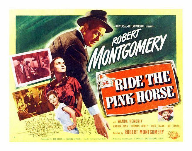 Постер фильма Ride the Pink Horse