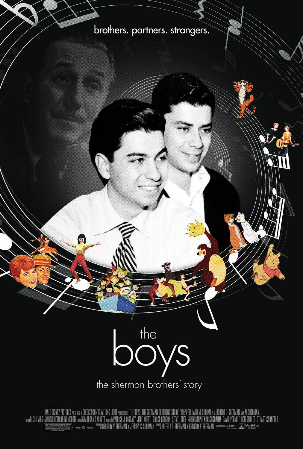 Постер фильма Мальчишки | Boys: The Sherman Brothers' Story