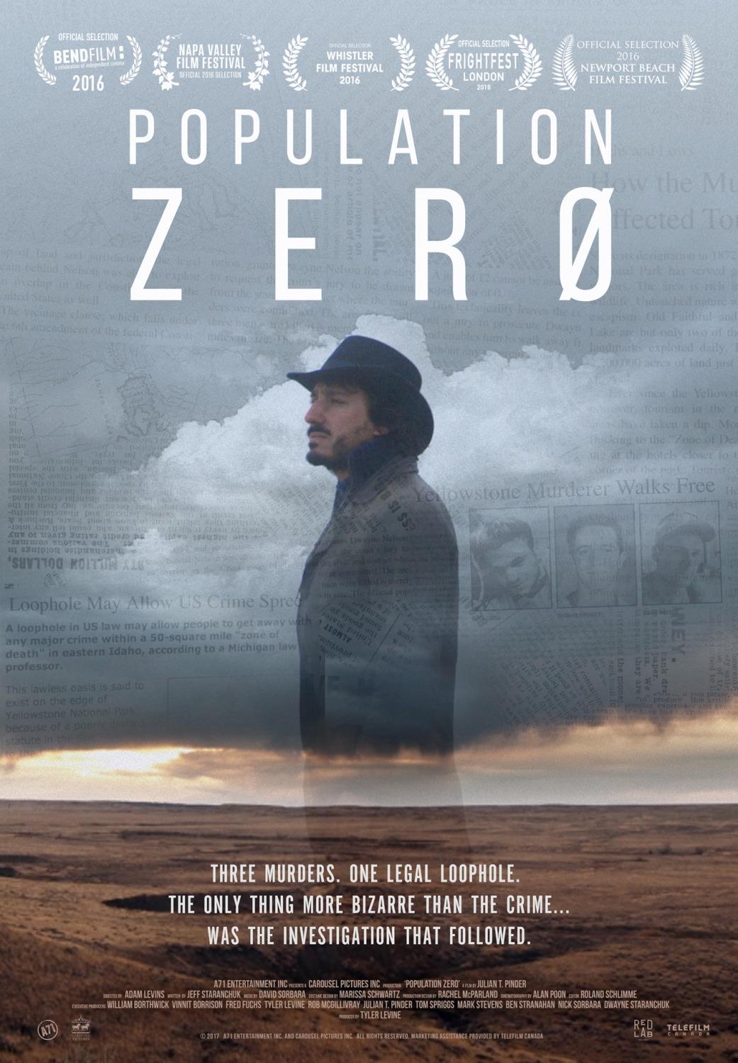 Постер фильма Population Zero 
