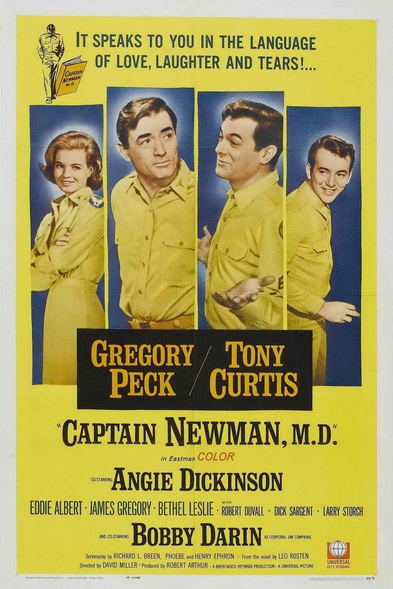 Постер фильма Капитан Ньюмэн, доктор медицины | Captain Newman, M.D.