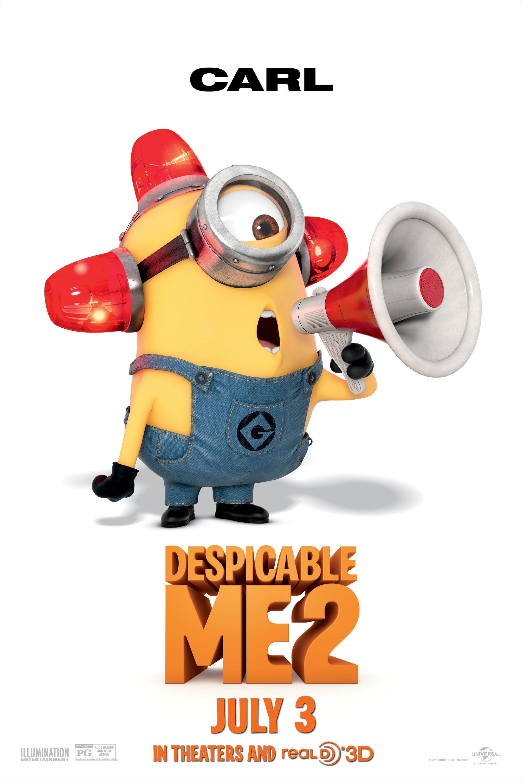 Постер фильма Гадкий Я 2 | Despicable Me 2