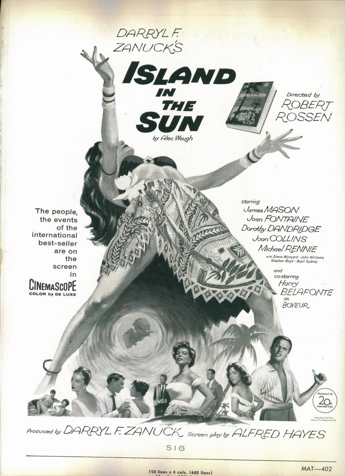 Постер фильма Остров Солнца | Island in the Sun
