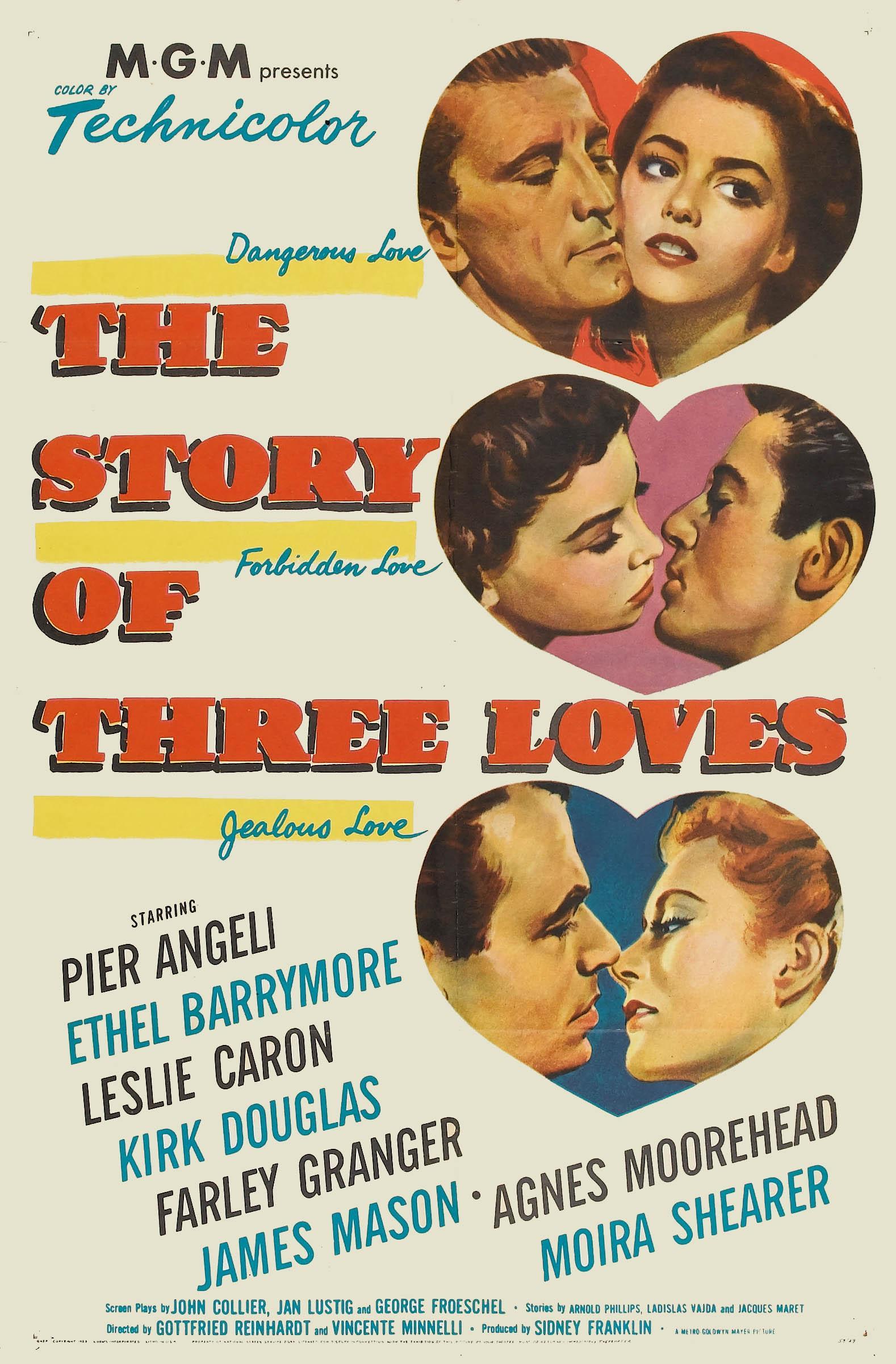 Постер фильма Три истории любви | Story of Three Loves
