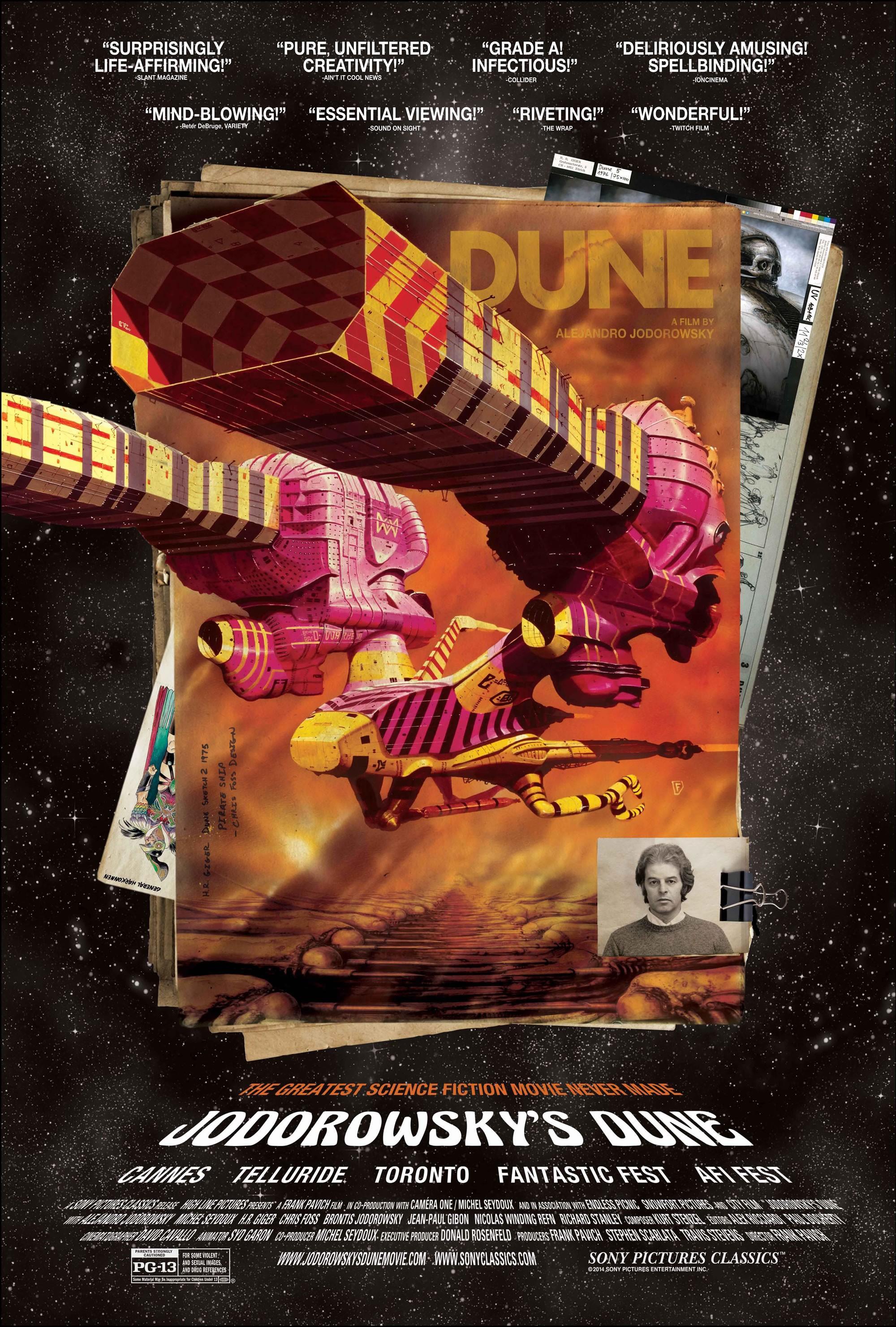 Постер фильма «Дюна» Ходоровского | Jodorowsky's Dune