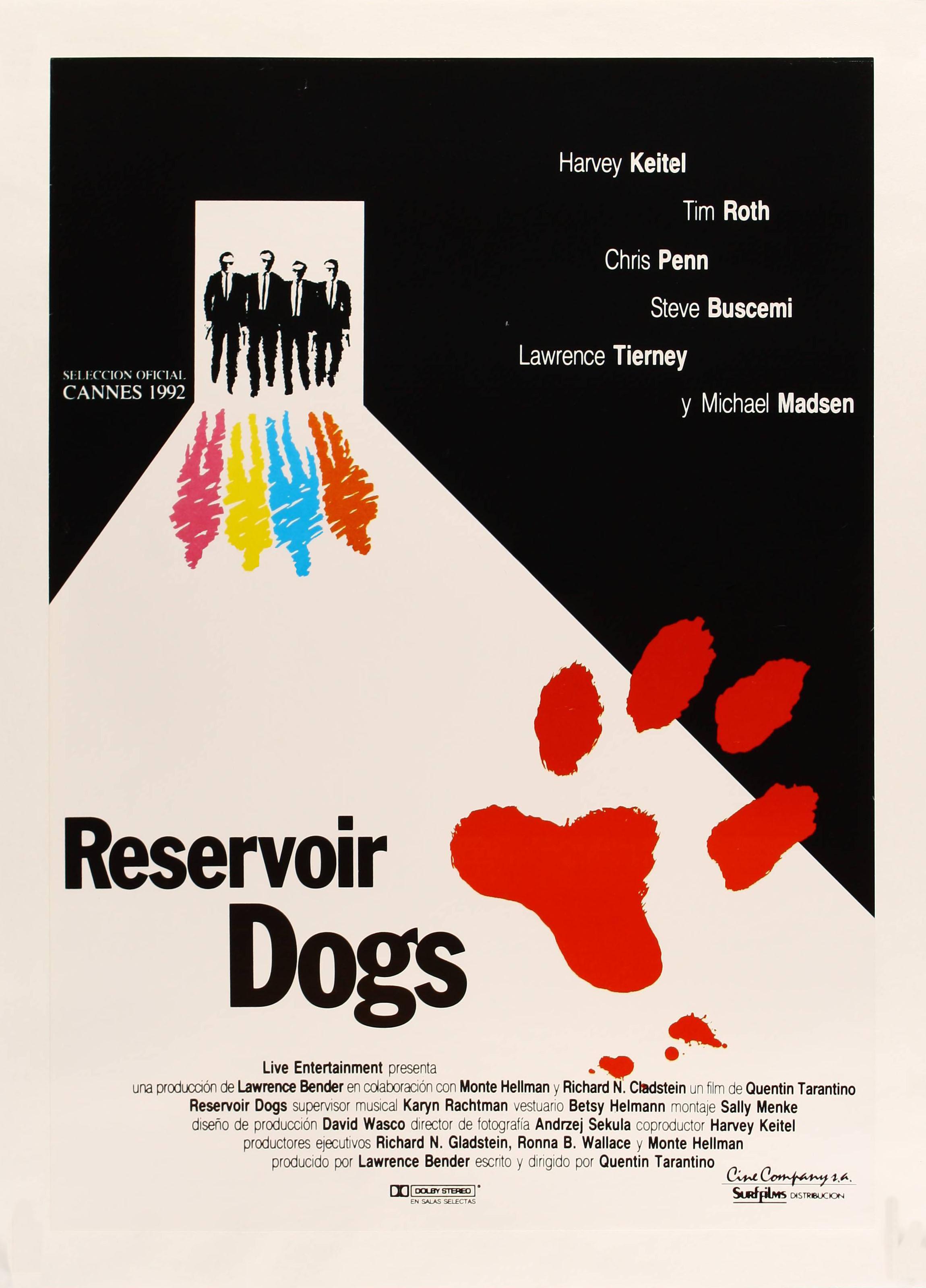 Постер фильма Бешеные псы | Reservoir Dogs