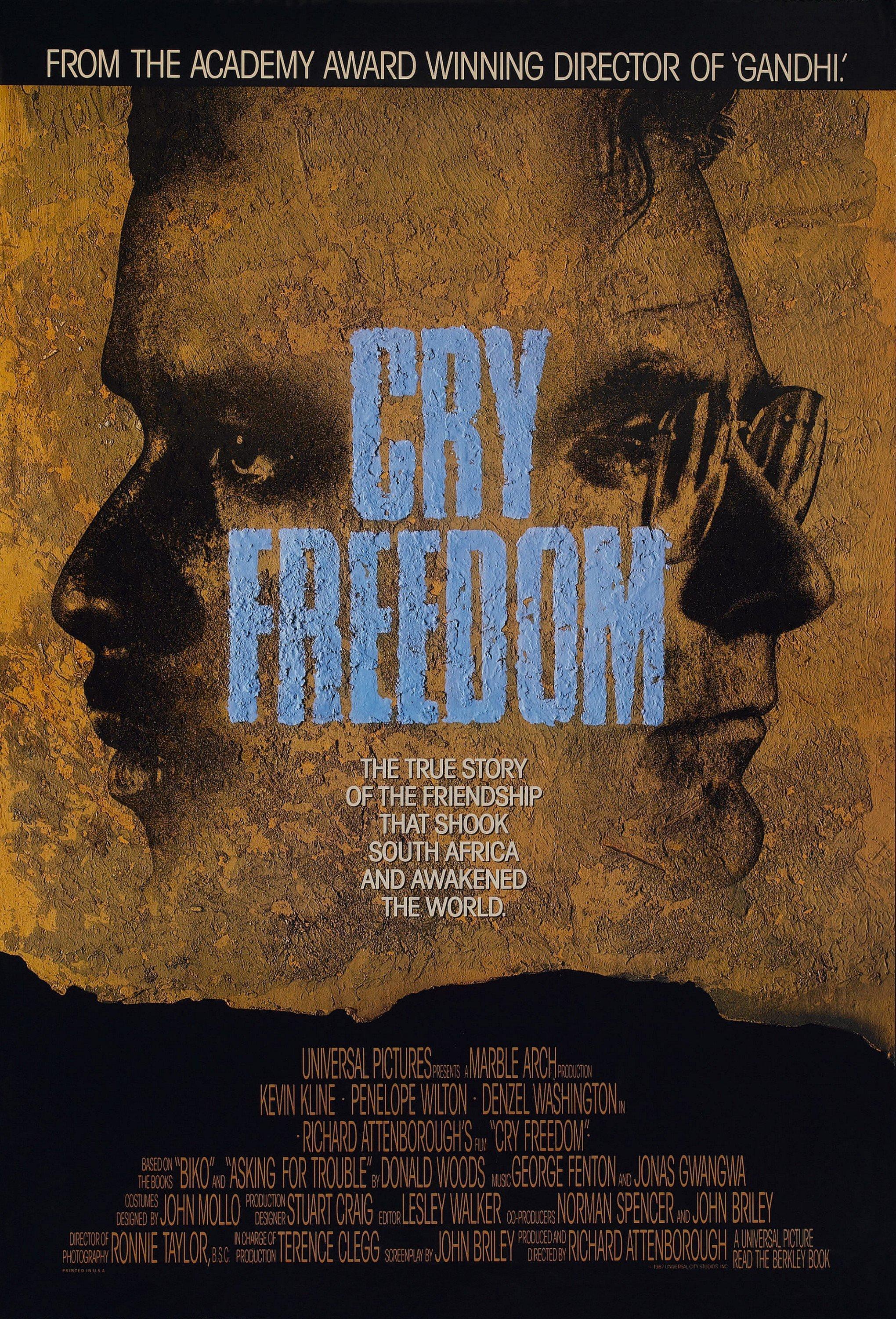 Постер фильма Крик свободы | Cry Freedom