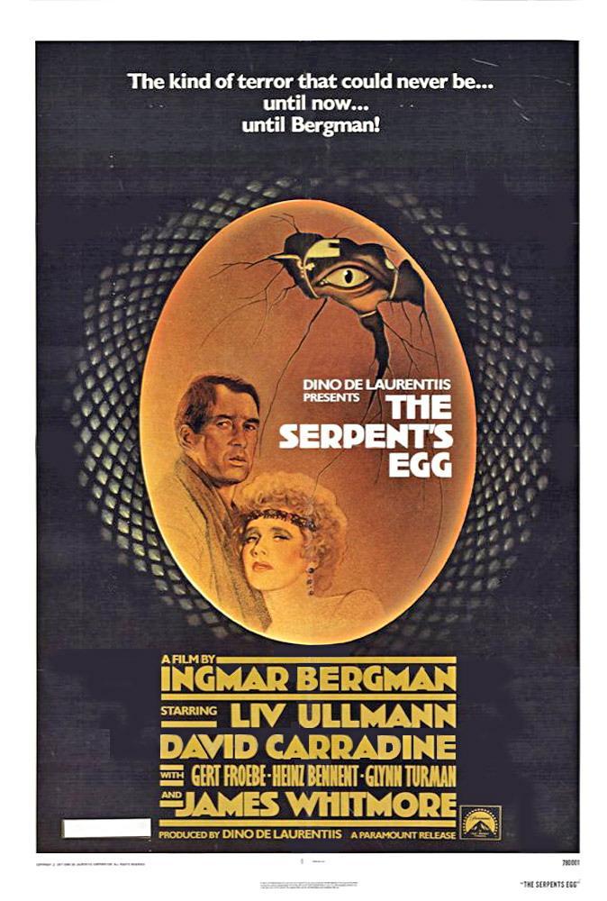 Постер фильма Змеиное яйцо | Serpent's Egg