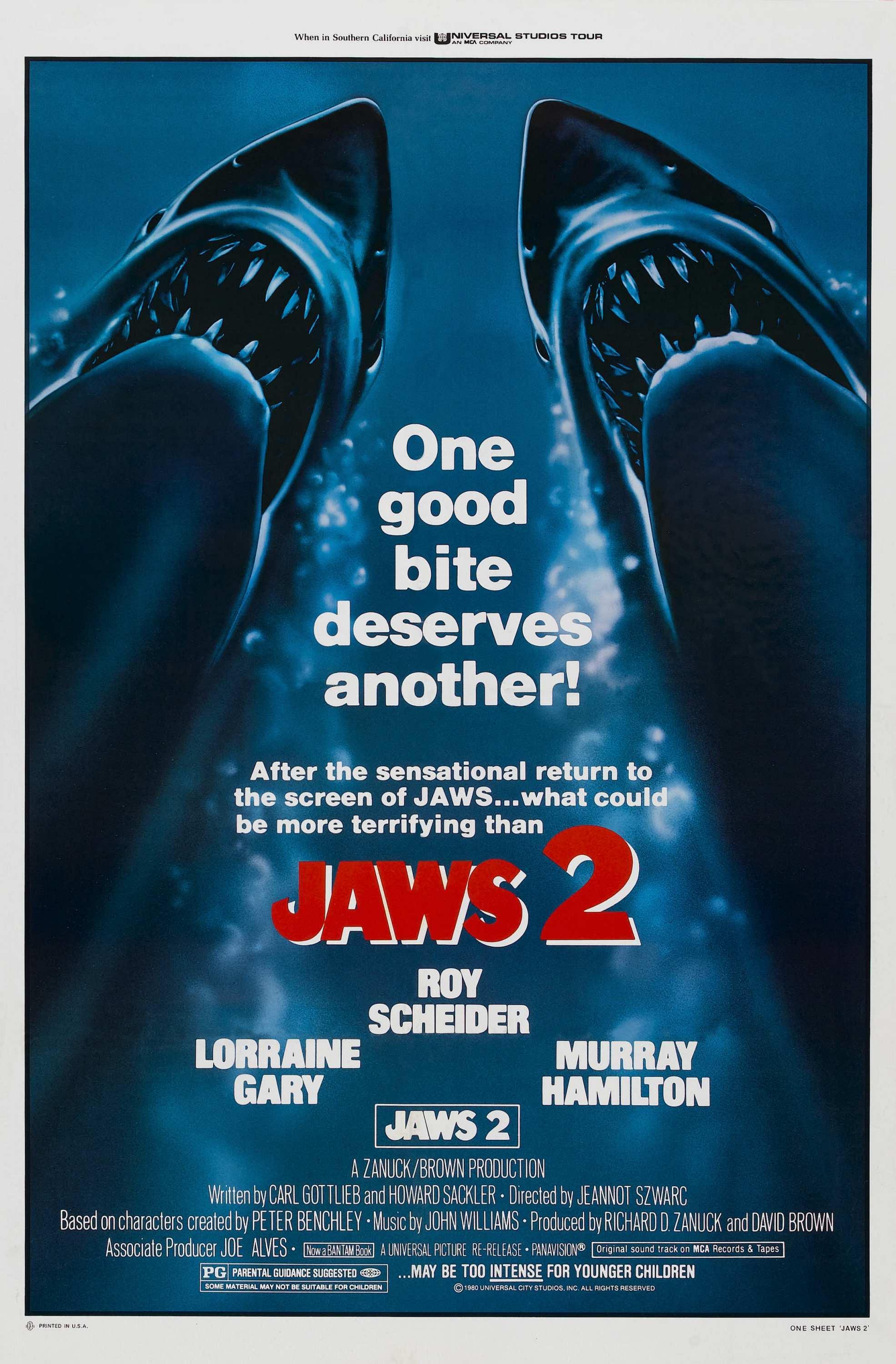 Jaws 2 1978 poster