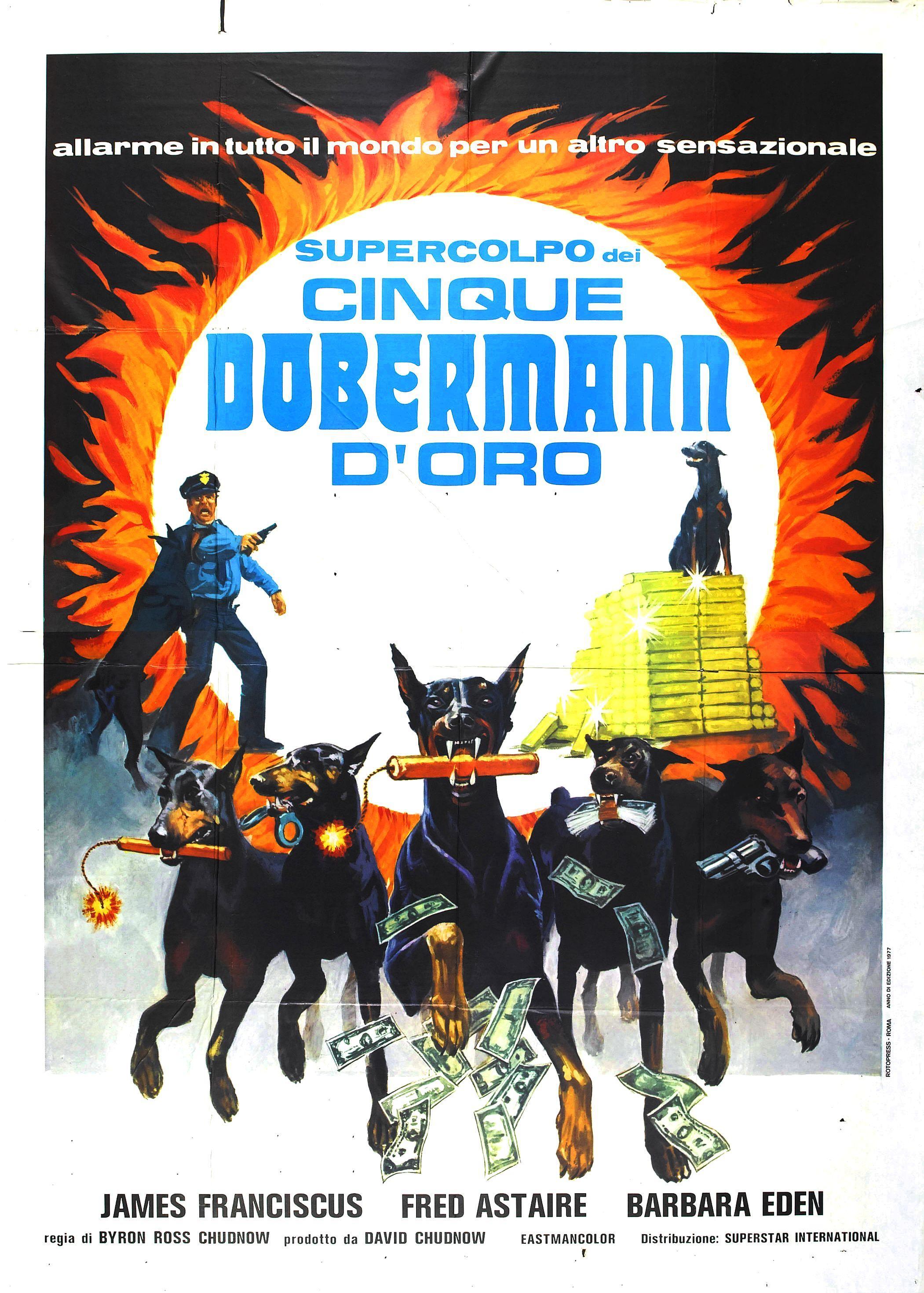 Постер фильма Отважные доберманы | Amazing Dobermans