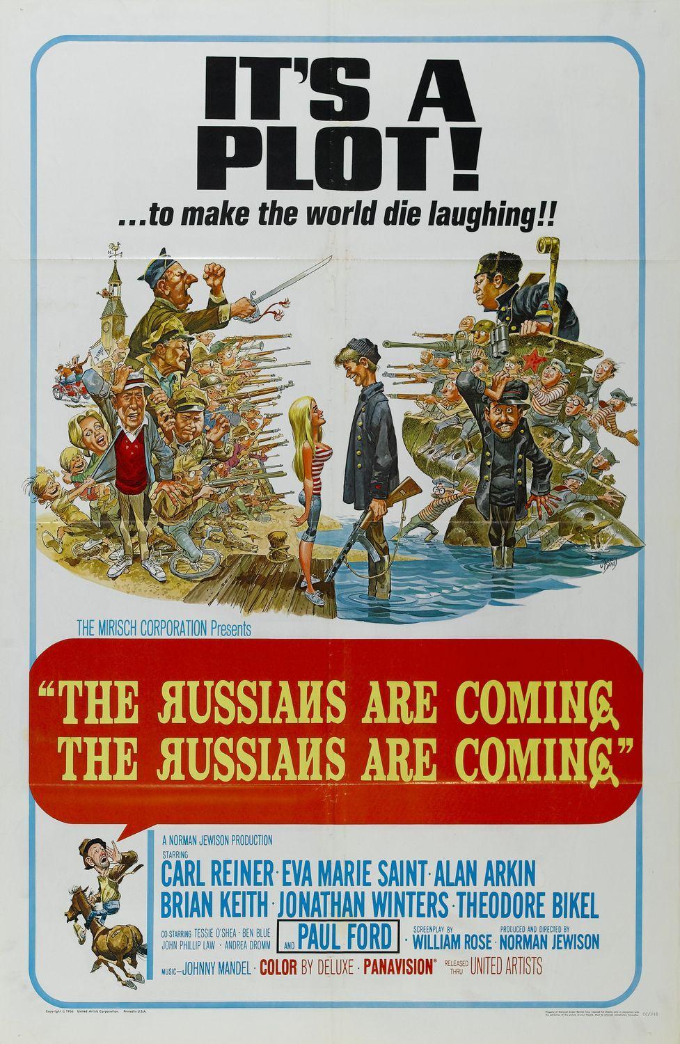 Постер фильма Русские идут! Русские идут! | Russians Are Coming! The Russians Are Coming!