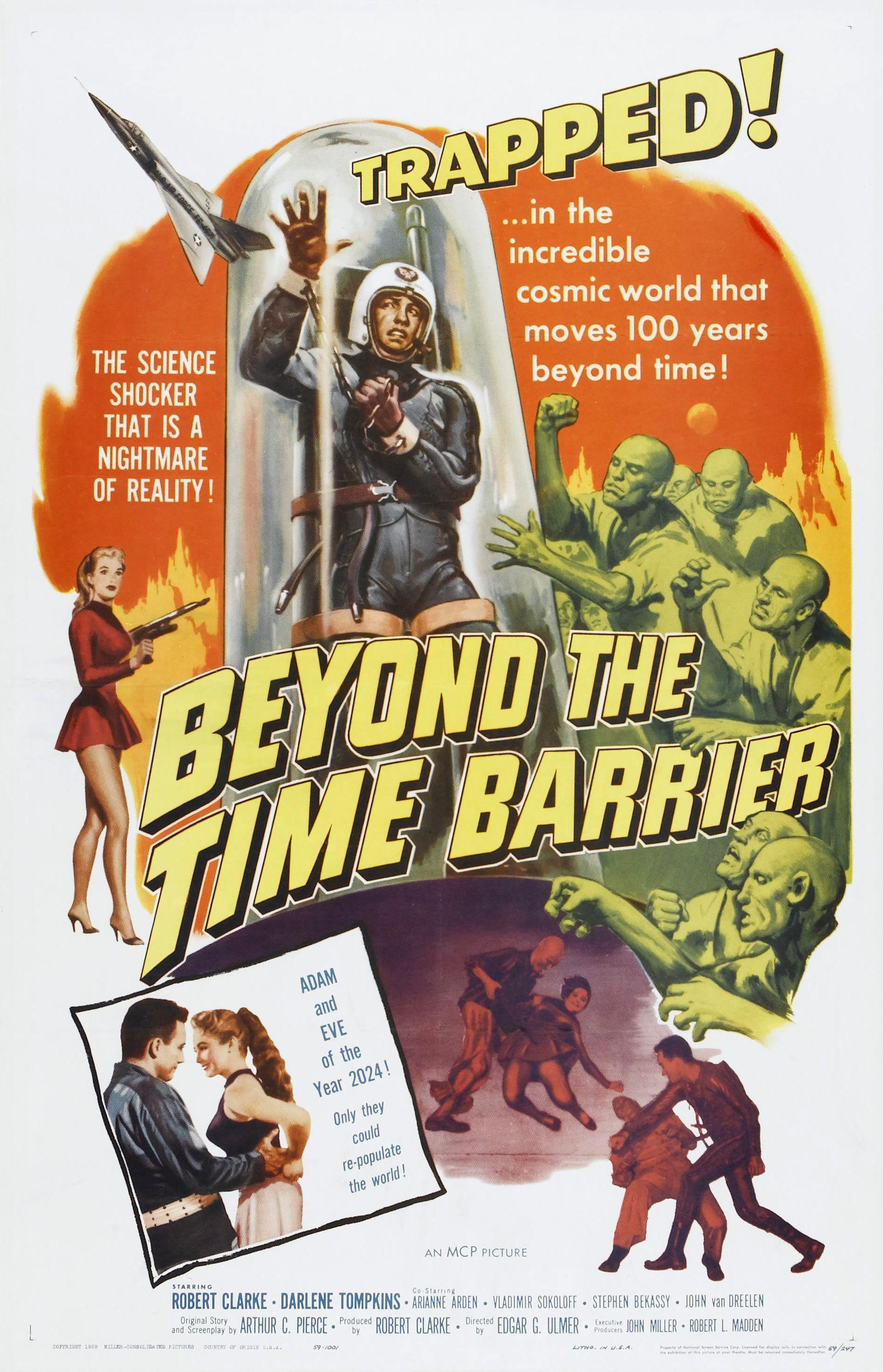 Постер фильма Beyond the Time Barrier
