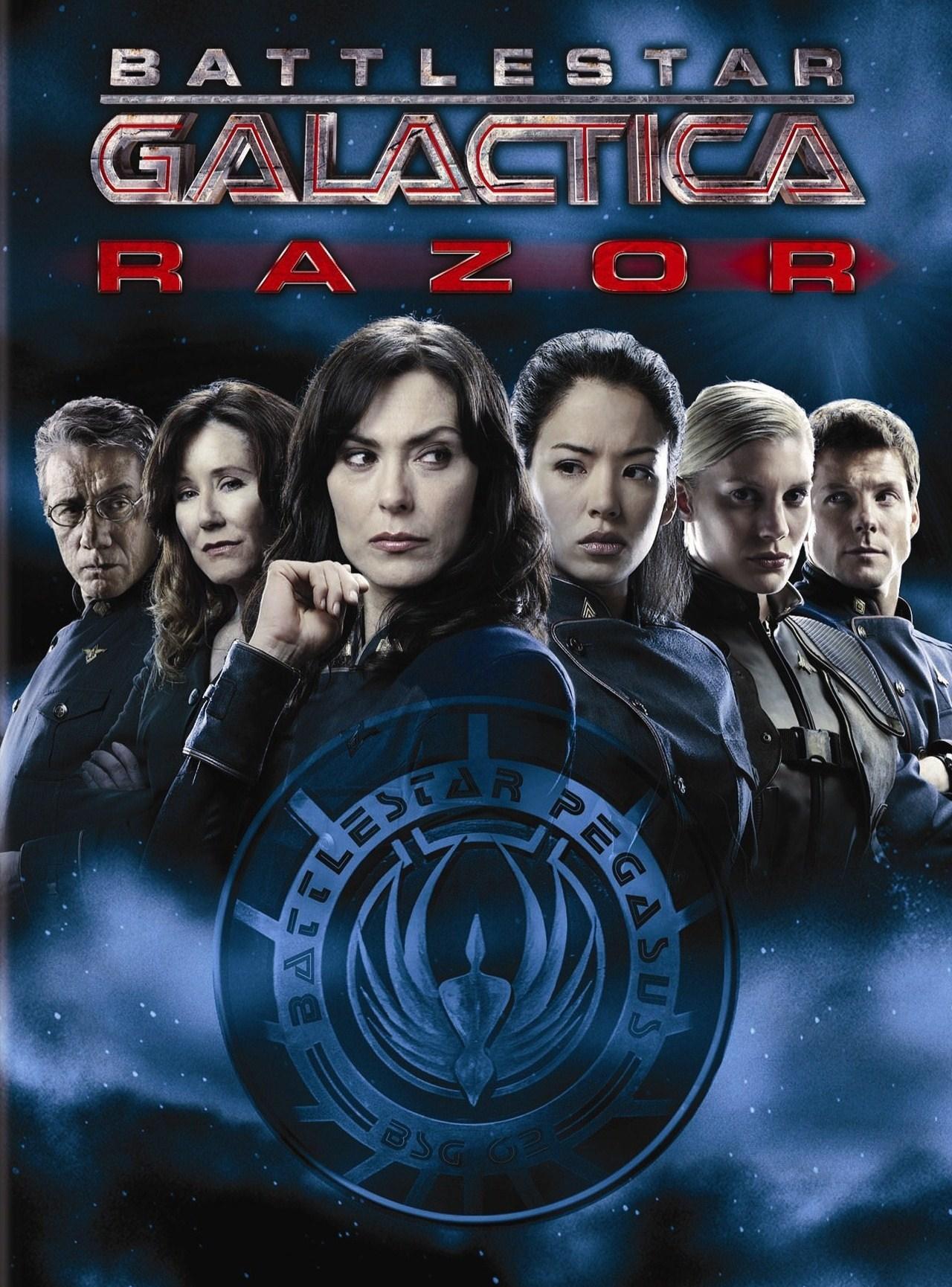 Постер фильма Звездный крейсер Галактика: Лезвие | Battlestar Galactica: Razor