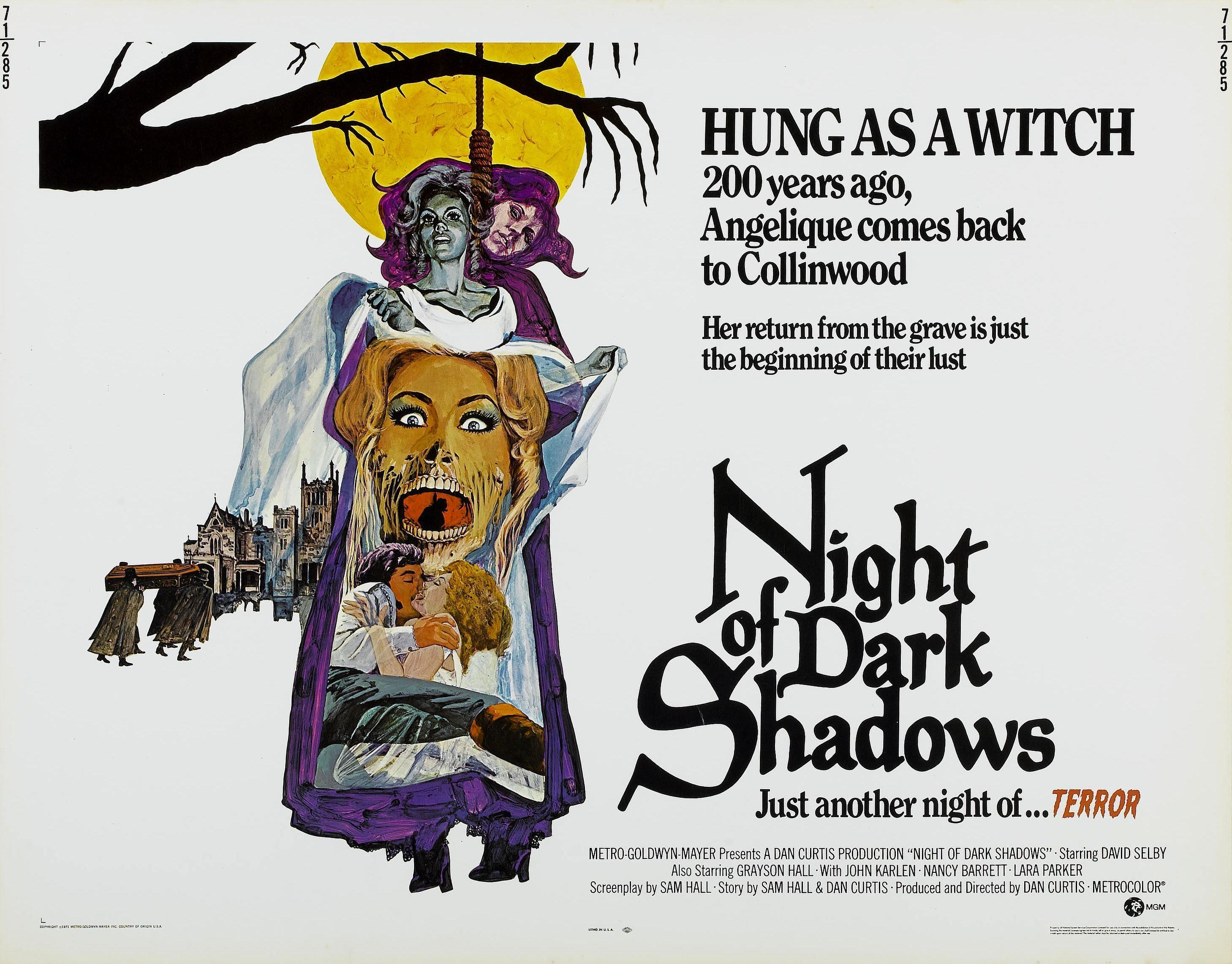 Постер фильма Night of Dark Shadows