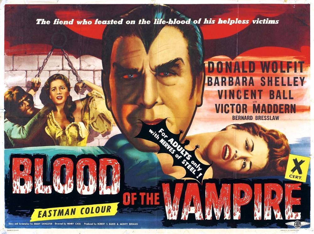 Постер фильма Blood of the Vampire