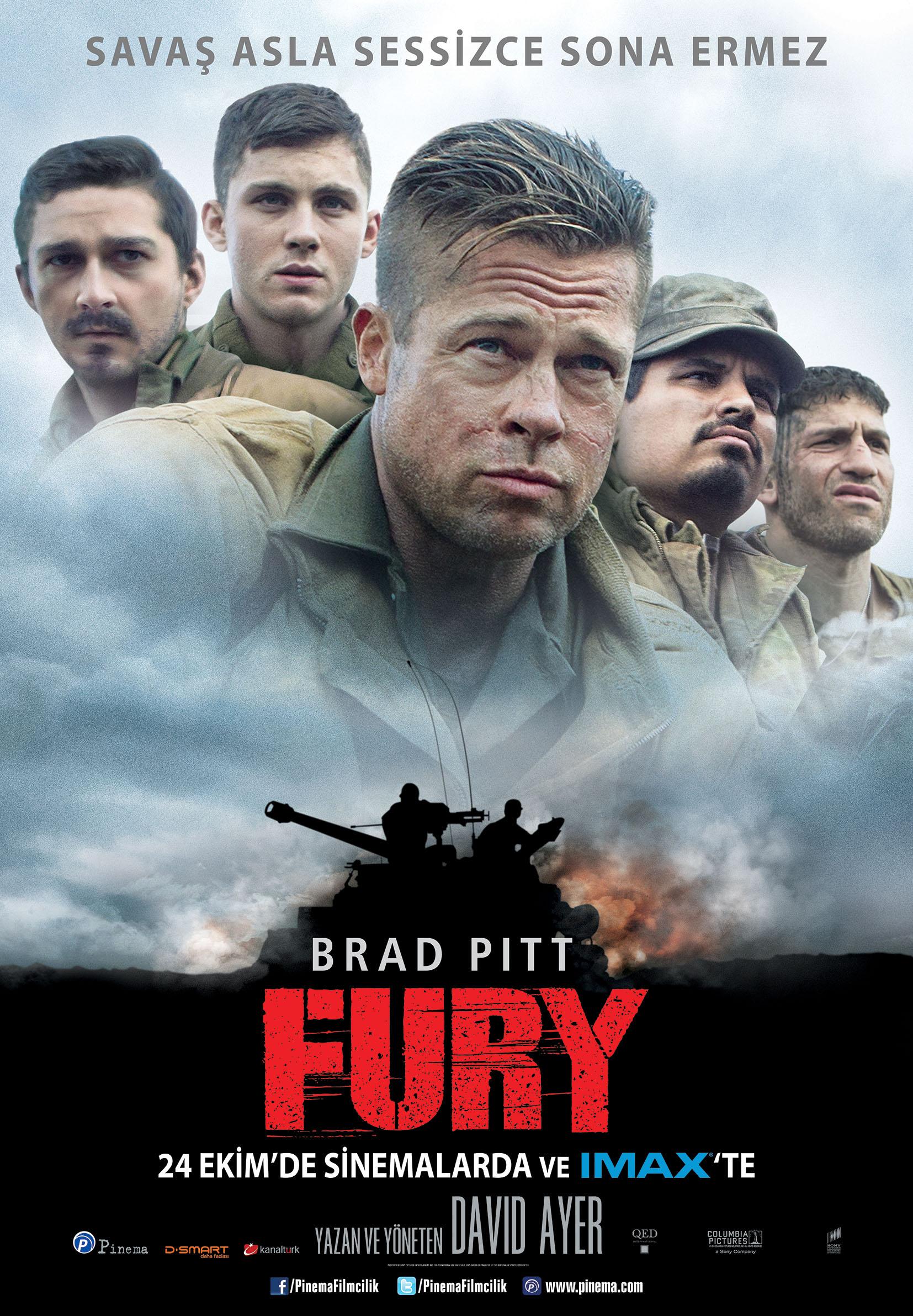 Постер фильма Ярость | Fury