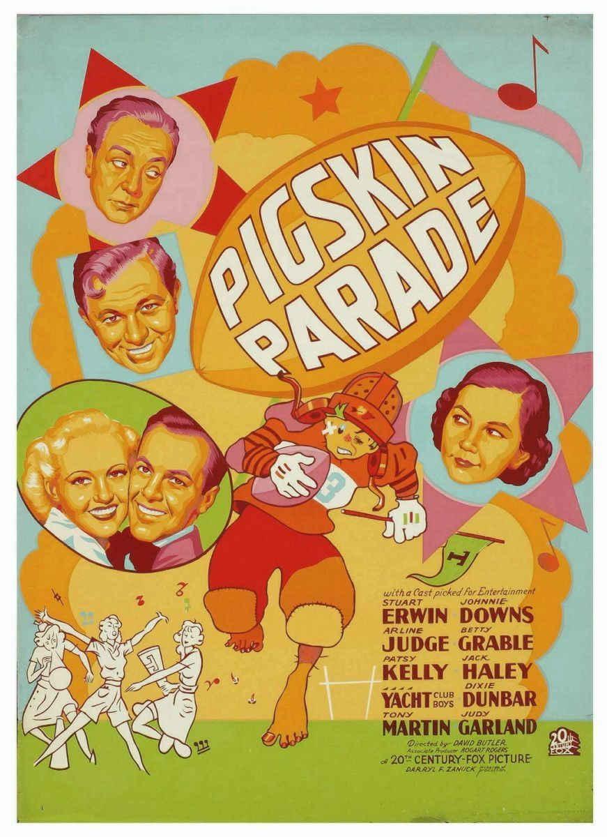 Постер фильма Кожаный парад | Pigskin Parade