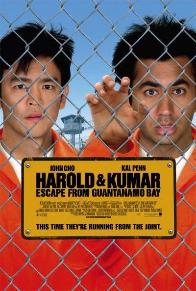 Постер фильма Гарольд и Кумар сбегают из Гуантанамо Бей | Harold & Kumar Escape from Guantanamo Bay
