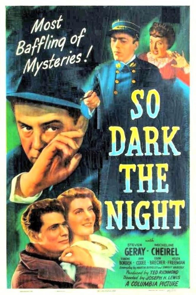 Постер фильма So Dark the Night