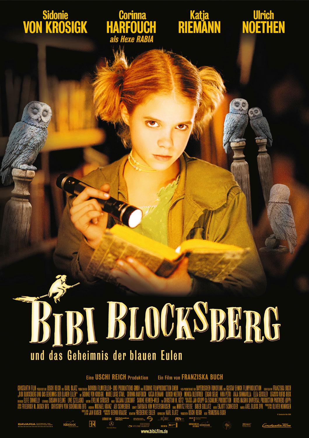 Постер фильма Биби - маленькая волшебница и тайна ночных сов | Bibi Blocksberg und das Geheimnis der blauen Eulen