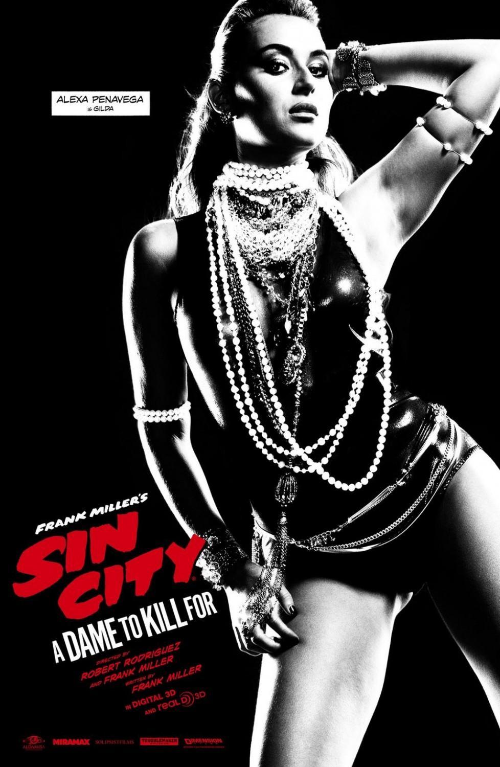 Постер фильма Город грехов 2: Женщина, ради которой стоит убивать | Sin City: A Dame to Kill For