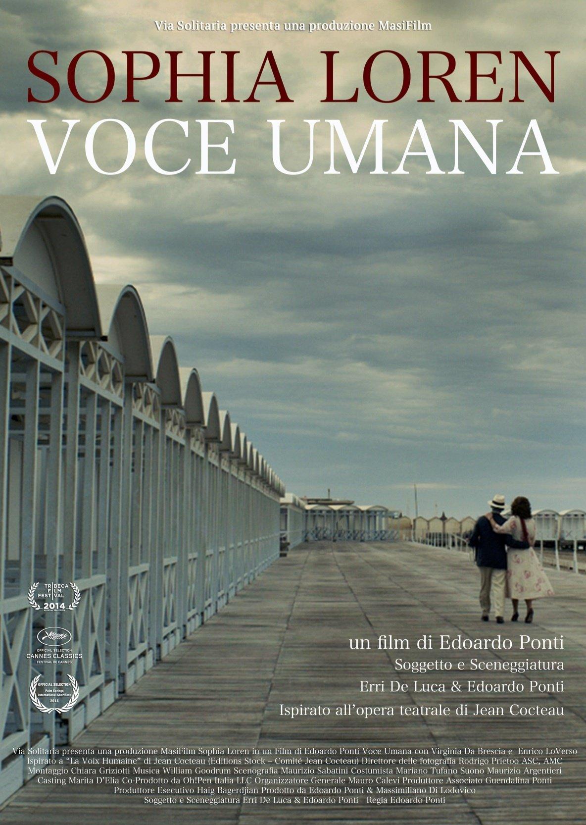 Постер фильма Человеческий голос | voce umana
